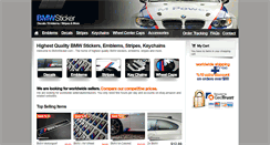 Desktop Screenshot of bmwsticker.com